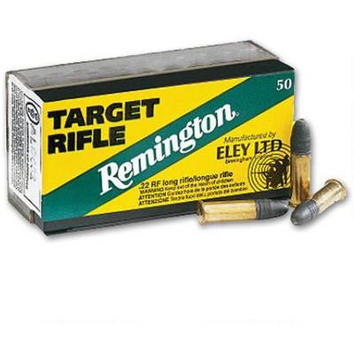 Remington Ammo Eley 22 Long Rifle (22LR) LRN 40 Grain [RE22T] | Ammo ...