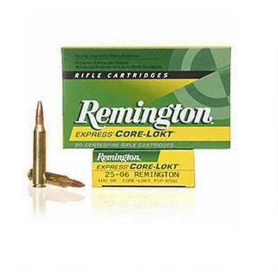 Remington Ammo 25-06 Rem Core-Lokt PSP 100 Grain 2 Remington Ammo 25-06 Rem Core-Lokt PSP 100 Grain 2