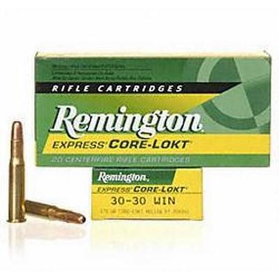 Remington Ammo Core-Lokt 30-30 Winchester HP 170 G