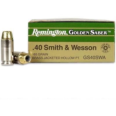 Remington Ammo 40 S&W BTHP 165 Grain 25 Rounds