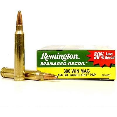 Remington Ammo 300 Win Mag Core-Lokt PSP 150 Grain Remington Ammo 300 Win Mag Core-Lokt PSP 150 Grain