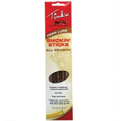 Tinks Smokin Stick All Season Deer Attractant 6 St