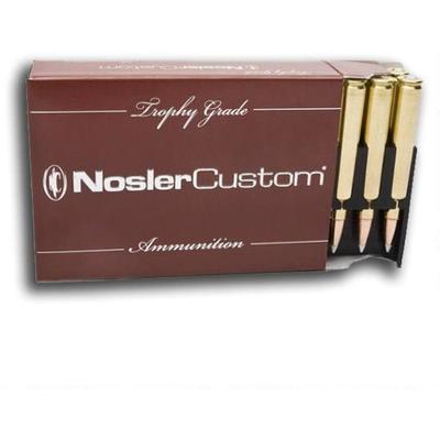 Nosler Ammo Trophy 257 Roberts+P 110 Grain AccuBon