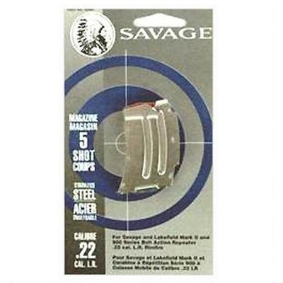 Savage Magazine MKII 22LR Long Rifle/17 HM2 5 Roun