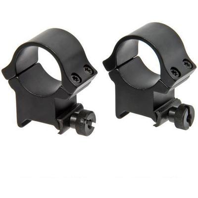 Redfield Rings Weaver Style 4 Hole High Matte Blac