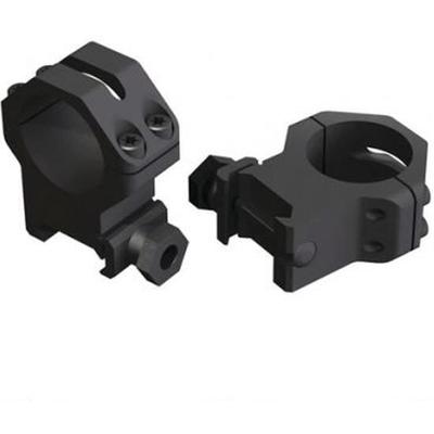 Weaver 4Hole Skeleton Ring Set 1in High Matte Blac