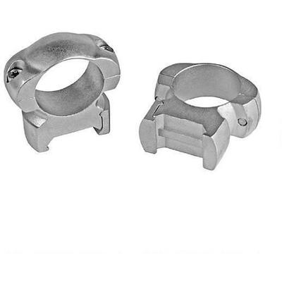 Weaver Grand Slam Rings 1in Extra High 1in Dia Sil