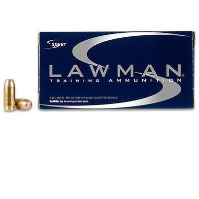 Speer Ammo Lawman 9mm TMJ 147 Grain 50 Rounds [536 Speer Ammo Lawman 9mm TMJ 147 Grain 50 Rounds [536