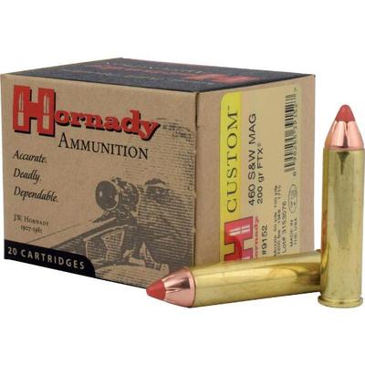 Hornady Ammo Super Shock Tip 460 S&W Magnum 20