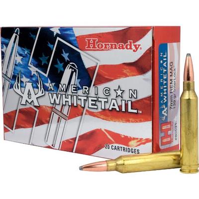 Hornady Ammo Amer Whitetail 7mm Magnum 139 Grain S