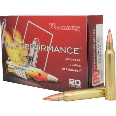 Hornady Ammo Superformance 300 Win Mag GMX 150 Gra
