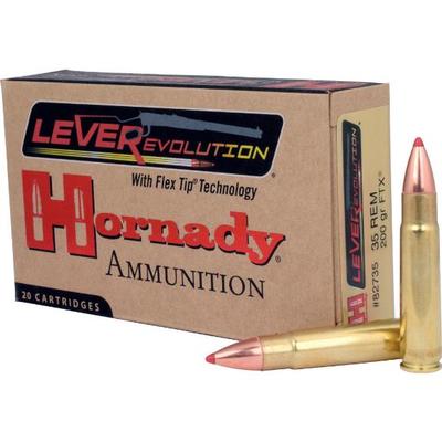 Hornady Ammo LEVERevolution 35 Remington Flex Tip