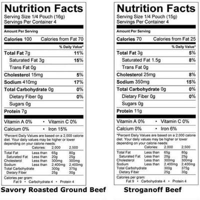 Wise Foods Grab and Go Bucket Freeze Dried Meat w/