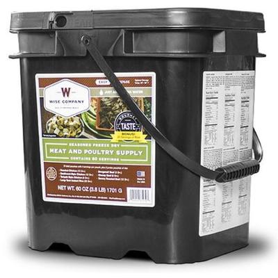 Wise Foods Grab and Go Bucket Freeze Dried Meat w/