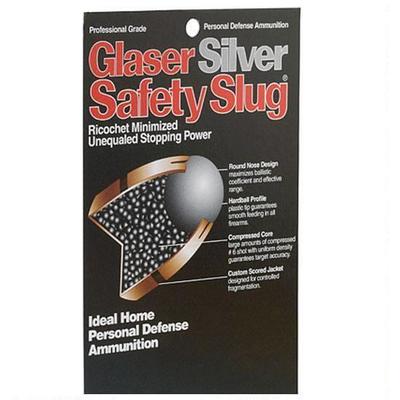 CorBon Ammo Glaser Safety Slug Silver 38 Super RN