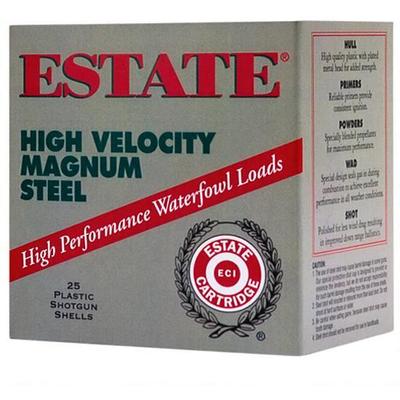 Estate Shotshells HV Magnum Steel 12 Gauge 2.75in