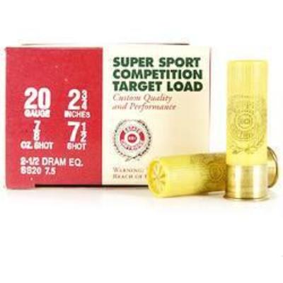 Estate Shotshells Super Sport Target 20 Gauge 2.75