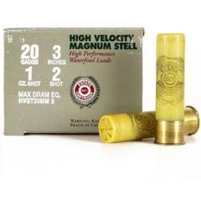Estate Shotshells HV Magnum Steel 20 Gauge 3in 1oz