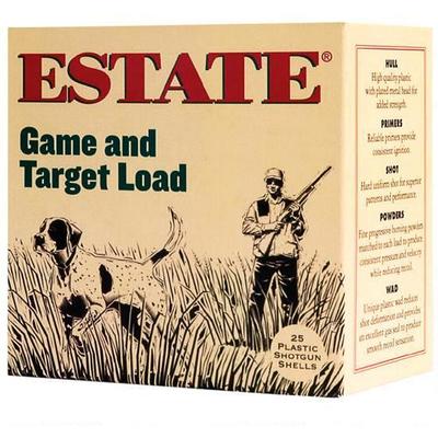 Estate Shotshells Game Target 20 Gauge 2.75in 7/8o