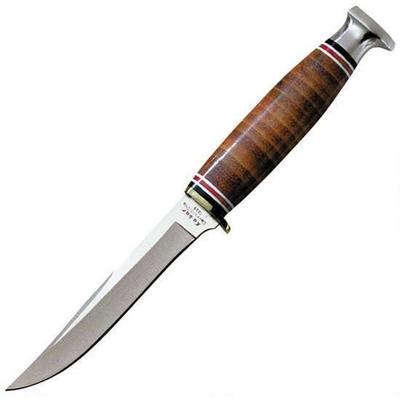 Ka-Bar Knife Little Finish 7in Leather Handle [122