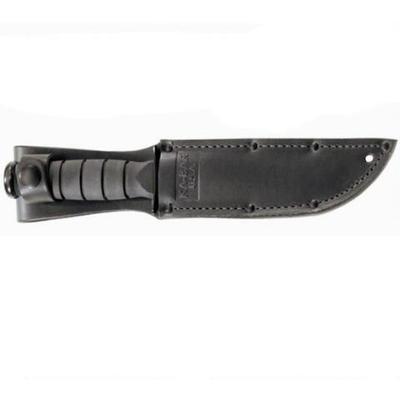 Ka-Bar Knife Short Black Fight Utility Serrated [1
