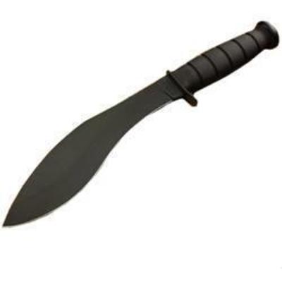 Ka-Bar Knife Combat Fixed 1095 Carbon Kukri Blade Ka-Bar Knife Combat Fixed 1095 Carbon Kukri Blade
