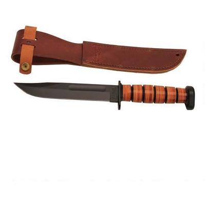 Ka-Bar Knife Dogs Head Utility 7in 1095 Cro-Van Cl