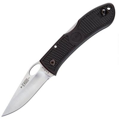 Ka-Bar Knife Dozier Folding Hunter Thumb Notch 3in