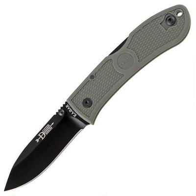 Ka-Bar Knife Dozier Folding Hunter 3in AUS-8A Drop