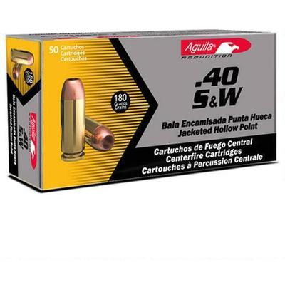 Aguila Ammo 40 S&W 180 Grain FMJ 50 Rounds [1E