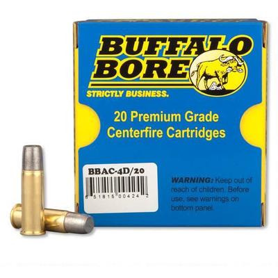 Buffalo Bore Ammo 44 Magnum+P+ Lead Flat Nose 340