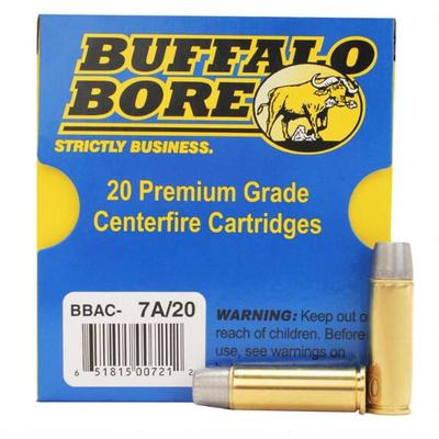 Buffalo Bore Ammo 454 Casull Lead Flat Nose 325 Gr