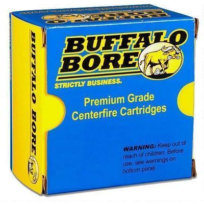 Buffalo Bore Ammo 45 ACP+P Hard Cast Flat Nose 255
