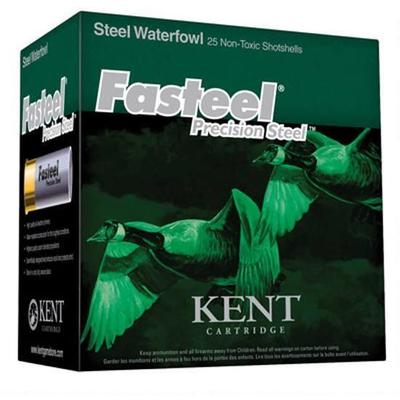 Kent Shotshells Fasteel 12 Gauge 2.75in 1-1/8oz #3