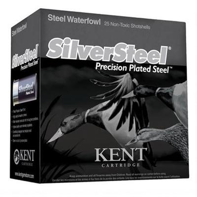 Kent Shotshells Silver Steel 12 Gauge 3.5in 1-1/2o