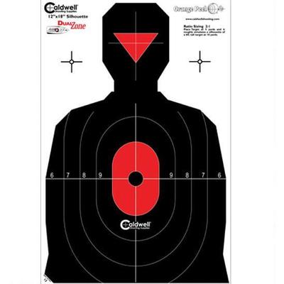 Caldwell Flake Off Silhouette Dual Zone Target 8-P