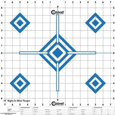 Caldwell High Visibility Sight In Targets 10-Pack