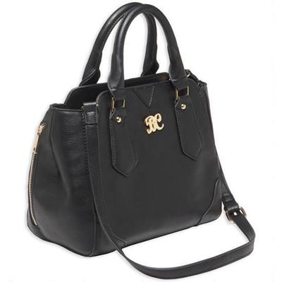 Bulldog Satchel Style Purse Black [BDP020]