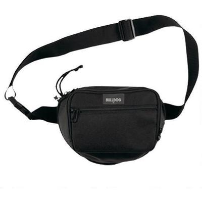 Bulldog Medium Fanny Pack 10x7.5in Nylon Black [BD