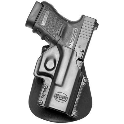 Fobus Paddle Holster Black Plastic [GL36]