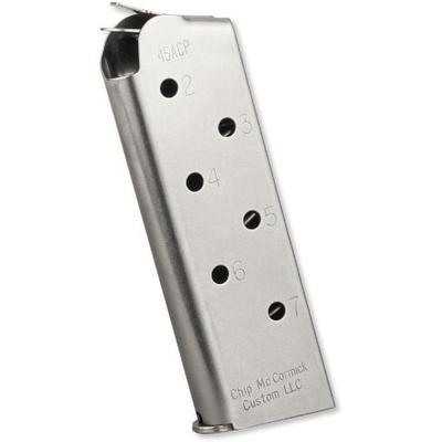 Chip McCormick Magazine Officer 45 ACP 7 Rounds St