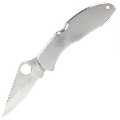 Spyderco Knife C11 Delica II 3in Stainless/Plain [