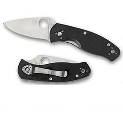 Spyderco Knife Persistance G-10 Black Plain [C136G