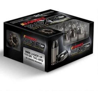 Barnes Ammo TAC-XPD 357 Magnum 125 Grain Copper 20