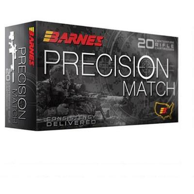 Barnes Ammo Precision Match 300 Win Mag 220 Grain