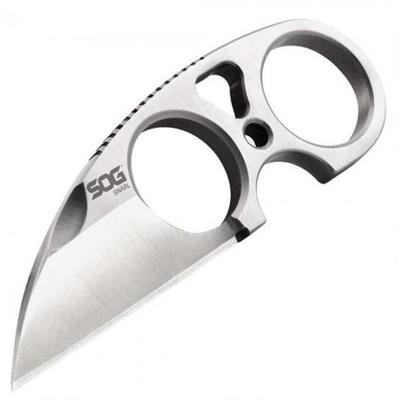 SOG Knife Snarl Fixed 2.3in 9Cr18MoV Sheepsfoot Bl