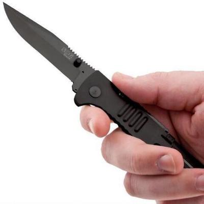 SOG Knife Slim Jim Folder Tanto Blade [SJ33]
