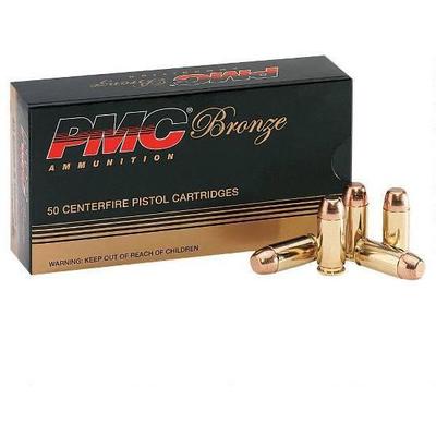 PMC Ammo Bronze 38 Super+P FMJ 130 Grain 50 Rounds