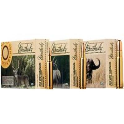 Weatherby Ammo 375 Weatherby Magnum Nosler Partiti