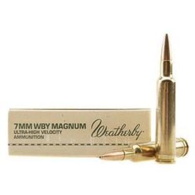 Weatherby Ammo 270 Weatherby Magnum Nosler Ballist